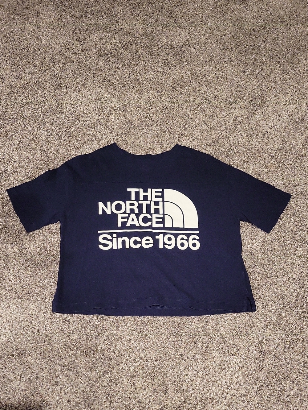 The North Face Navy Short Sleeve Logo Tee